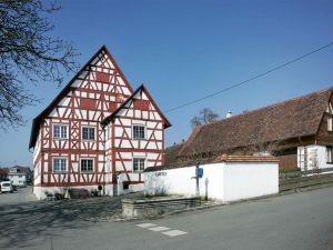 Komethof -Ansicht Südost nach Umbau